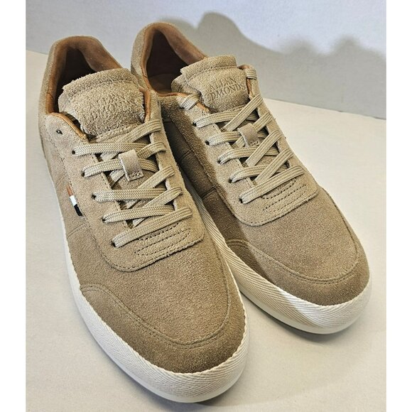 Allen Edmonds Men\'s Bone Beige Suede Holden Beach Comfort Sneaker Size 7D main image 10